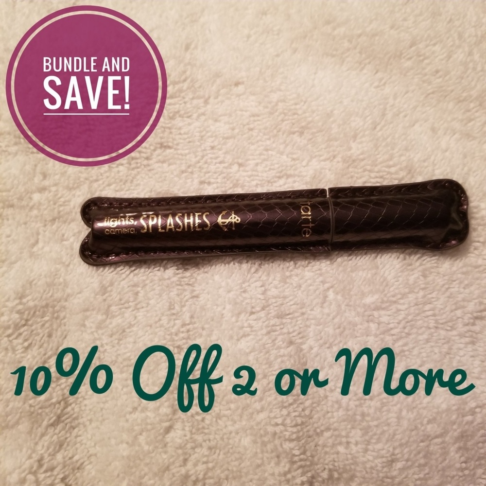 Tarte Lights, Camera, Splashes waterproof mascara